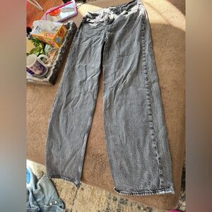Abercrombie & Fitch Charcoal Denim Jeans
